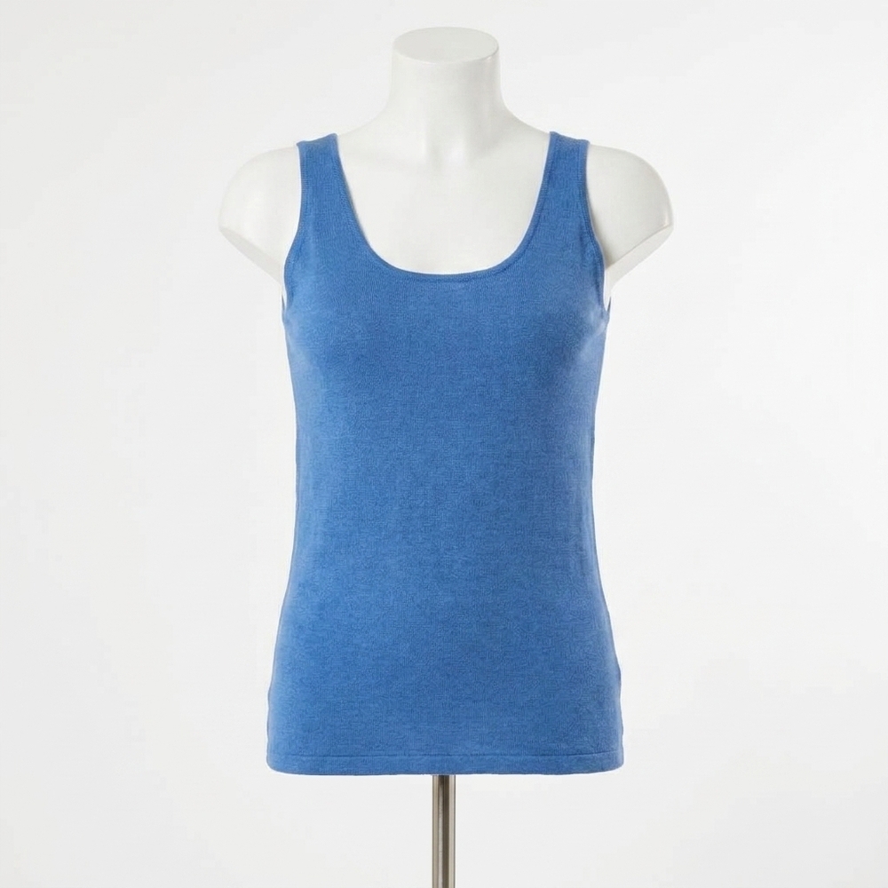 NEW ANGEL APPAREL bra-friendly tank in denim